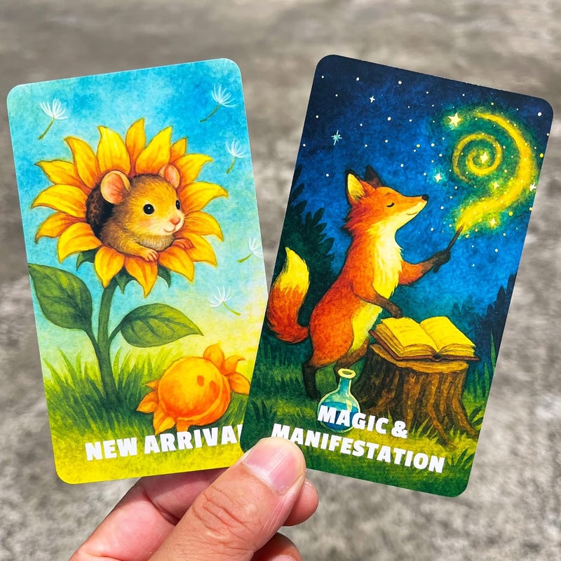 DPEHAKMK Embracing Fate Oracle Deck, Oracle Cards for Beginners, 78 Cards Deck for Love, Healing, Life Path, Spiritual Guidance, Modern Relationship Themes, Intuition, and Soul Messages - Image 4